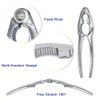 GLE2016 Seafood Cracker Set Nutcrackers Tools Including 4 Crab Crackers,4