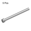 uxcell 5Pcs Straight Ejector Pins, 7mm (0.28") Dia. SKD61 Round