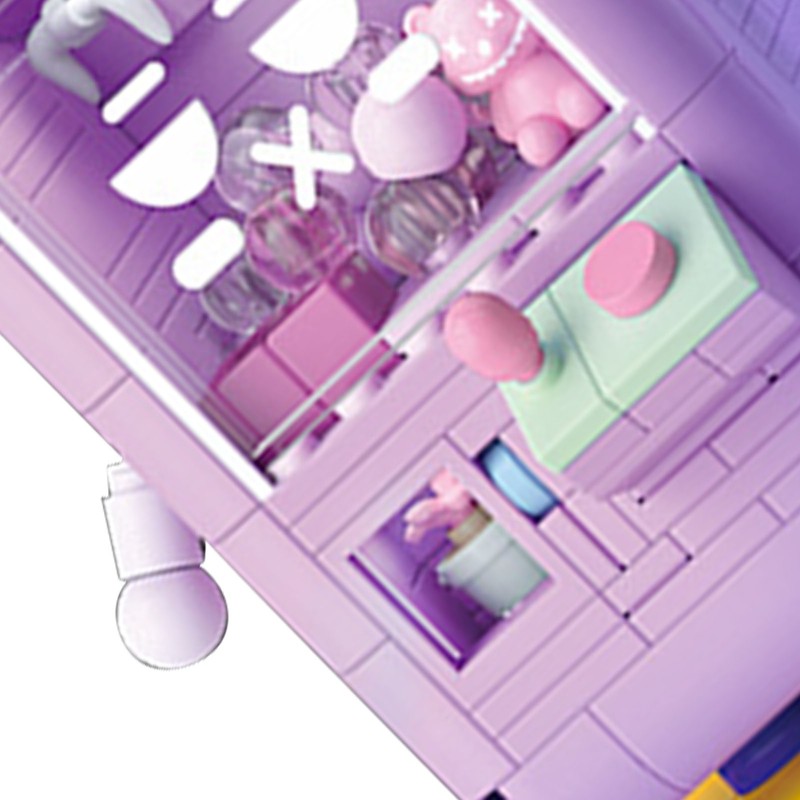 Doll Machine Mini Building Blocks Bricks Set Mini Claw Catch