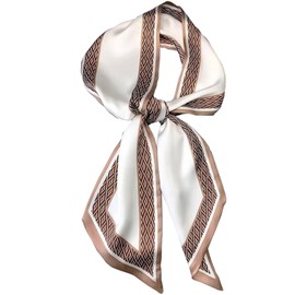 Dailyacc Hair Scarf for Women Fashion Silky Satin Headscarf Wrap Breathable Lightweight Neck Scarves For Handbag Accessories（27.5"× 27.5"