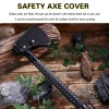 MDHAND Camping Axe Survival Hatchet Axe Tactical Axe with Sheath