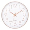 Wall Clock, Radio Wave, Silent, Scandinavian Stylish, Clock, Wall Mount,