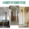 Hsthe Sea 4 Pack Rubber Door Stops Height Adjustable with