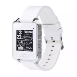 MetaWatch New Meta Watch MW3001 Fitness Monitor Frame White Bluetooth Smartwatch