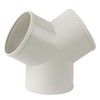 CABAX 3-Way Y Shape Plastic Duct Connector Splitter for Exhaust