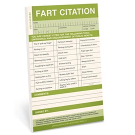 Knock Knock Fart Sticky Citation Pad