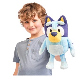 Bluey - 13" Talking Plush - Interactive - Sing Along, 9 Different Phrases