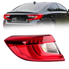 Fapota Tail Light Assembly Compatible With 2018 2019 2020 2021 Accord Sedan Brake Lamp Replacement Driver Side Left HO2804118 | 33550-TVA-A01