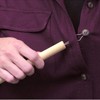 DMI Dressing Stick, Button Hook and Zipper Pull, Durable Wood