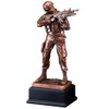 Hit Trophy Army Statue with Free Engraving with Free Engraving (Customize Now!)