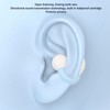 Clip On Wireless Earphone Bluetooth 5.3 Stereo Single Ear Open