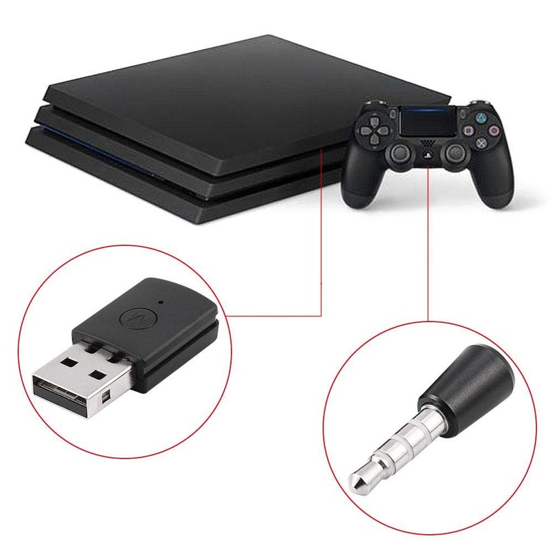 Adapter - Bluetooth Dongle USB Adapter Supports A2DP, HFP -