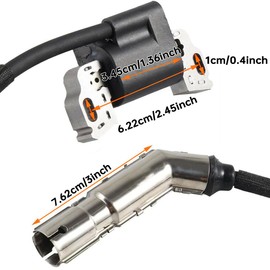 ZAMDOE 595304 Ignition Coil Magneto Armature Replace for Briggs and Stratton 799650 592841 795315 17HP 17.5HP 19.5HP 20HP Intek OHV Engine Lawn Mower
