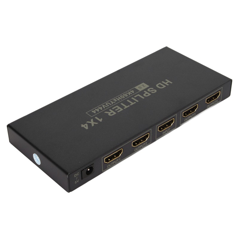 HD Multimedia Interface 2.0 Splitter 4K 60Hz 1 in 4