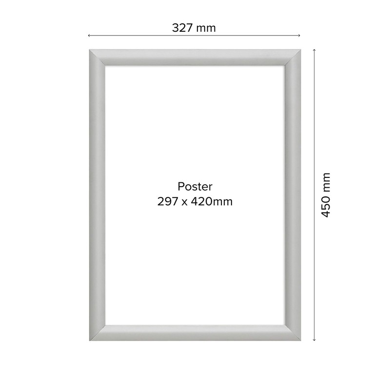 DISPLAY SALES Folding Frame (Pack of 2) Fireproof DIN A3