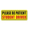 PSL Reflective Student Driver Magnetic Car Sign - Please Be