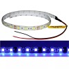 Unbranded 2x Bright Blue LED Light Strip Flexible Tape Back