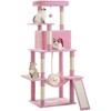 ABCPET Cat Tree Tower 63in Multi-Level Cat Tower for Indoor