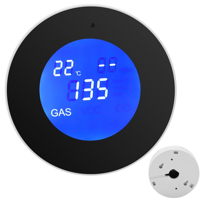 WIFI Natural Gas Detector Alarm WallMounted Leakage Sniffer AC