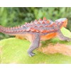 Gemini&Genius Ankylosaurus Dinosaur Action Figure Dinosaur Toy Green Science Educational