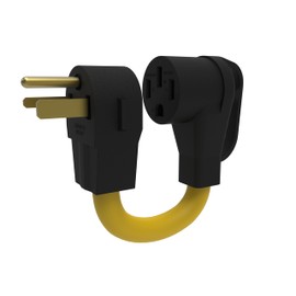 ZOVAYA NEMA 6-50P to 14-50R Welding Dryer EV Charger Adapter Cord, 240V 50A Suit for RV/EV Charging,Heavy Duty 6 Gauge,Design with Grip Handle STW 6/3.ETL Listed