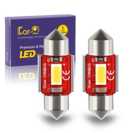 Car-EyeQ 31mm DE3022 DE3175 LED Bulbs, Festoon Map, Dome, Trunk, Reading Lights, Pure Red DE3021 6428 DE3023 Interior Lamps 480lms Super Bright 12V