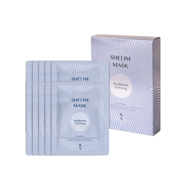 Shirim Hyaluronic Hydrating Mask Pack (10 sheets) / 쉬림 히알루론