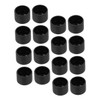 KICHOUSE 16pcs Soccer Table Tip Plugs for Foosball End Caps