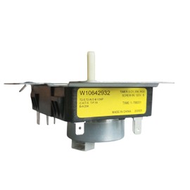 W10642932 / W11409801 Dryer Timer Replacement for Whirlpool Dryer WET/WGTLV27FW0/1/2/3, Kenmore 11081442710, Maytag YMET/MET3800XW2 MGT3800XW3, 115V, 60Hz, Replacement Part AP6977241 PS12741754