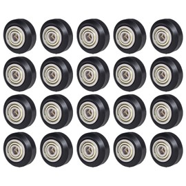 20pcs 3D Printer Parts POM Pulley Wheel 625zz Idler Pulley Gear Passive Round Wheel Compatible with Creality Ender 3 CR-10 CR-10S