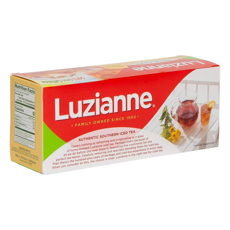 Luzianne Half Caff Iced Tea, 18 Count
