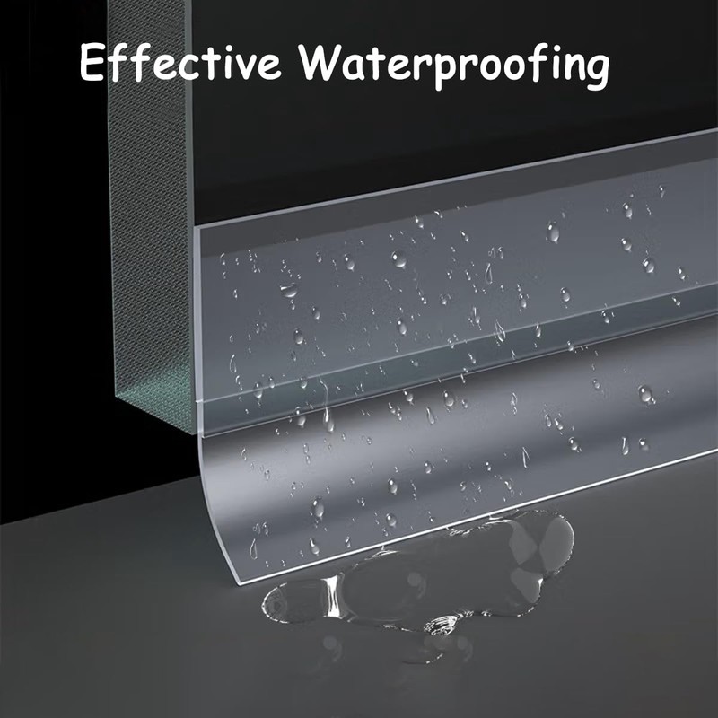 Silicone Weather Stripping, Door Draft Stopper Window Seal Strip for