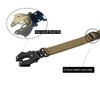 ICEFANG Short Dog Leash 25Inch Reflective Nylon Traffic Leash with