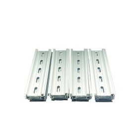T&G 20 Pieces 5" DIN Rail Slotted Aluminum RoHS 5 Inches Long 35mm Wide 7.5mm High