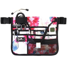 YOURUIMEI Nurse Belt Organizer Pouch,Nurse fanny pack, Nurse Fanny Pack for Work ，Kit Practical Waist Bag for Nurses， Fanny Pack for Basics Nurse(YRHS-B-Hua), Large