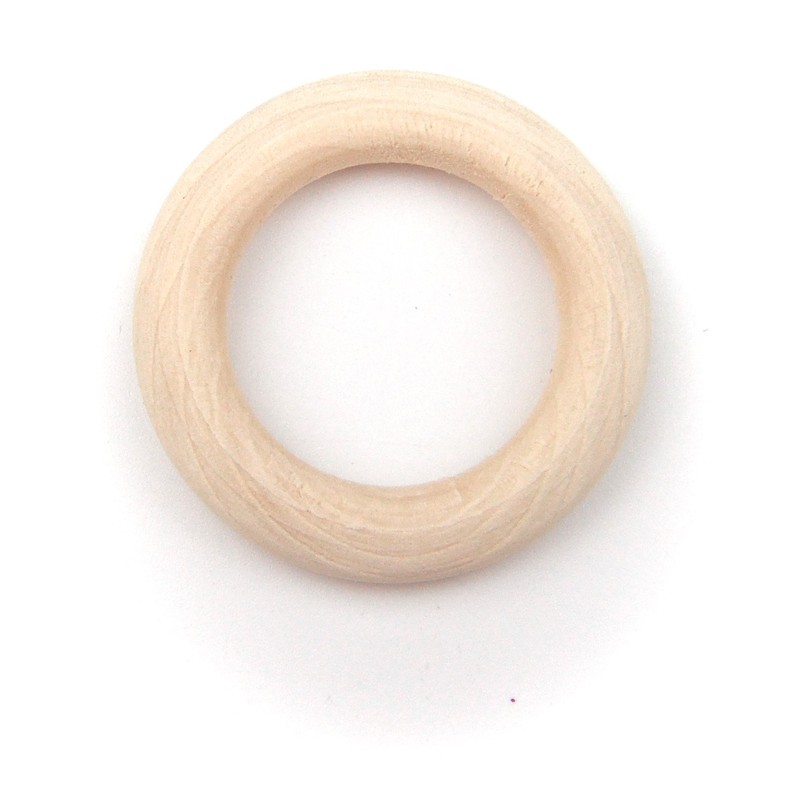 ALL in ONE Natural Wood Rings for DIY Projects (5.5cm)