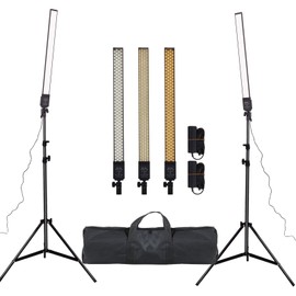 GSKAIWEN 36w 3200K-5500K Dimmable LED Photography Light Adjustable Photography Studio Light Kit with Tripod Stand Bag for Camera Video Studio YouTube Product Portrait Live Stream Shooting