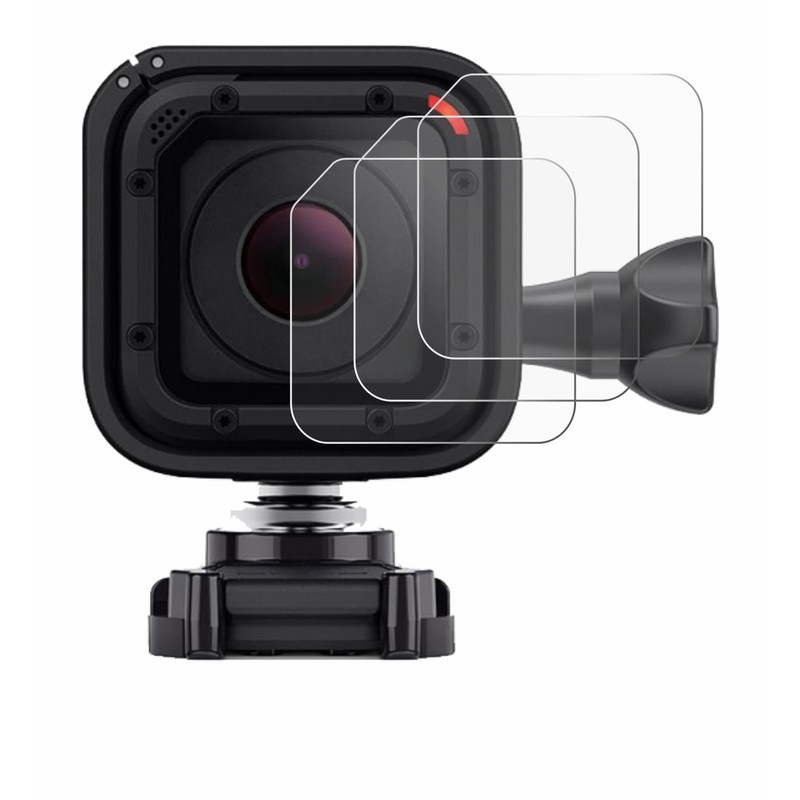Savvies 6 Pack Screen Protector compatible with GoPro Hero 4