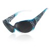 SIPHEW Polarisierte Sonnenbrille Damen Übergroße klassische Brille mit 400 UV-Schutz