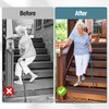 Stair Edge Trim Vinyl Stair Nosing 4.3" Self Adhesive Nose