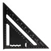 Aluminum Alloy Triangle Angle Protractor, 7 Inch Layout Tool, Layout