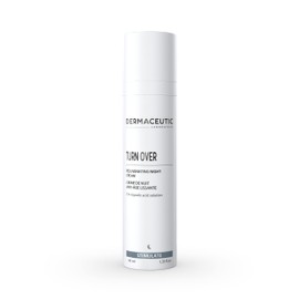 Dermaceutic Turnover Rejuvenating Night Cream - Anti-Ageing Cream with Glycolic Acid - Exfoliating, Regenerating and Face Cream Against Wrinkles - 40 ml