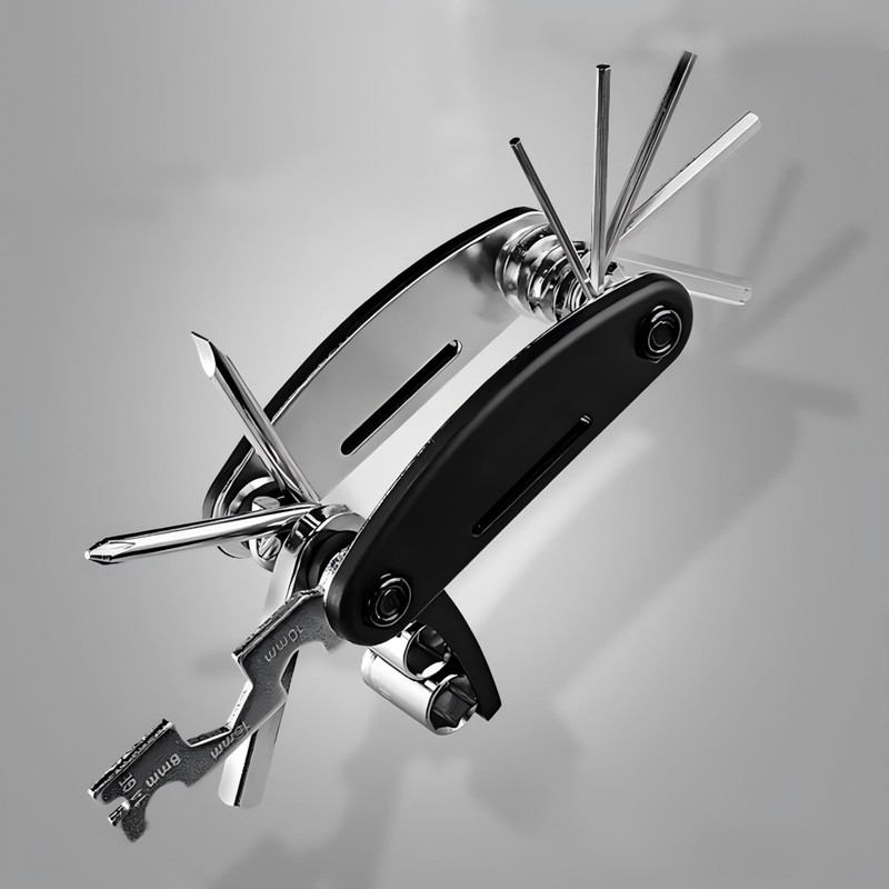 Portable Multi-Tool for Bicycles, High Hardness Hex Wrench, Multi-functional Bicycle