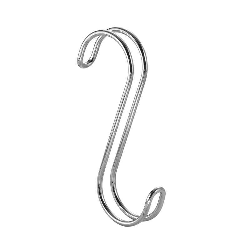 InterDesign Classico Metal Over the Rod Dual Hooks, Closet Accessory