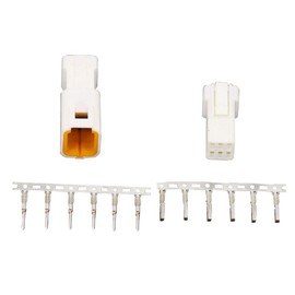 5 Sets Automotive Connectors 06T-JWPF-VSLE-S and 06R-JWPF-VSLE-S 6 Pin Waterproof Connectors Male and Female