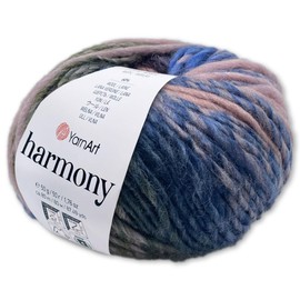 Frida's Wollhaus YarnArt 50g Harmony Wool Yarn Knitting Crochet Gradient 12 Colours (A-10)
