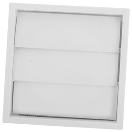 SHINEOFI Louvered Dryer Vent Cover Weatherproof Plastic Air Vent Cover for Outdoor Use Quick Installation with Screen Reliable Protection for Optimal Airflow and Ventilation