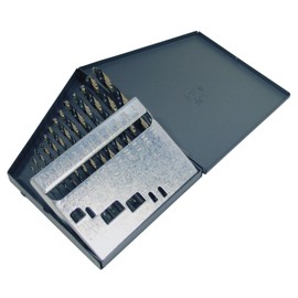CLE-LINE Jobber Drill Set,13 pc,HSS C18123