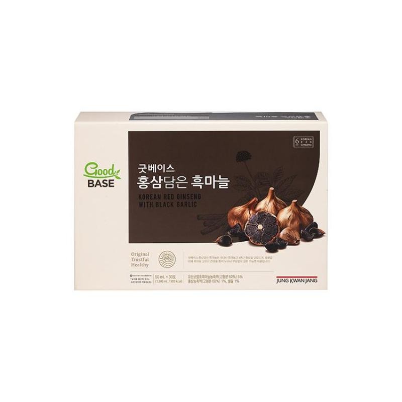 GoodBase [Jeongmol] Goodbase Black Garlic with Red Ginseng 50ml*30 packs
