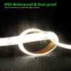JOYLIT 24V COB LED Strip Lights Waterproof 4000K 550LM/FT Super